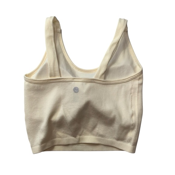 NWT 90 Degree by Reflex Ribbed Sports Bra 2-Pack – Orange & Cream Women’s Small - Picture 8 of 11